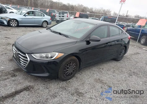 2018 Hyundai Elantra Se from USA, damaged, VIN 5NPD74LF4JH242797